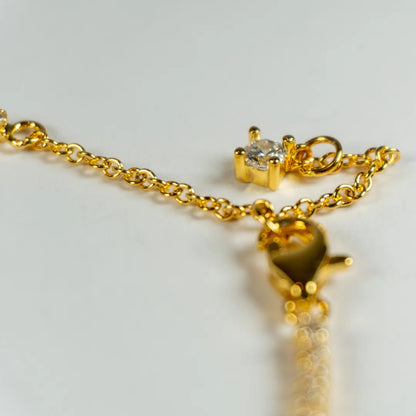 Pandora Timeless Teniska Narukvica Sparkling Halo (Posebna Pandora legura metala s 14k pozlatom)