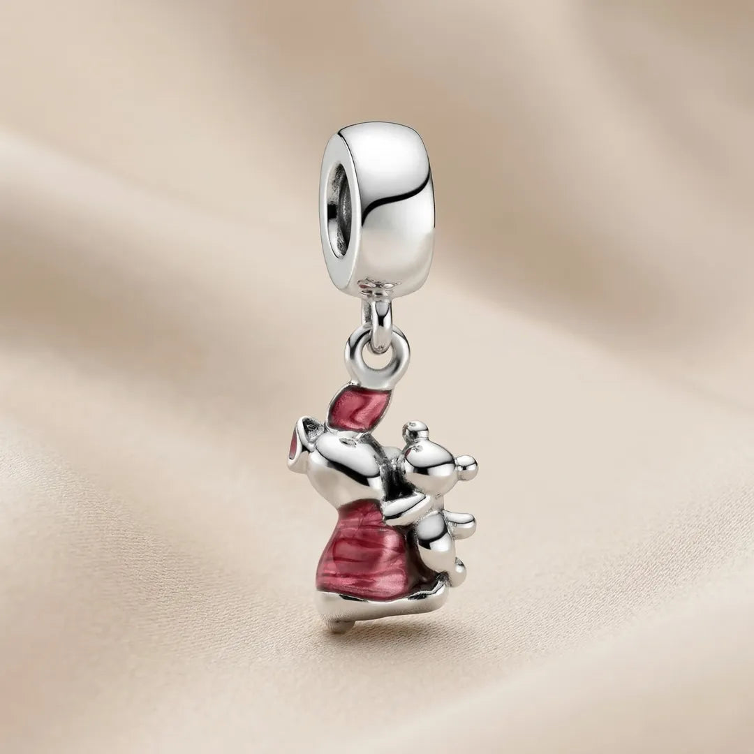 Pandora Disney Viseći Privjesak Piglet (Srebro 925)