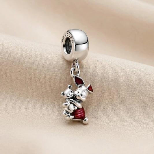 Pandora Disney Viseći Privjesak Piglet (Srebro 925)