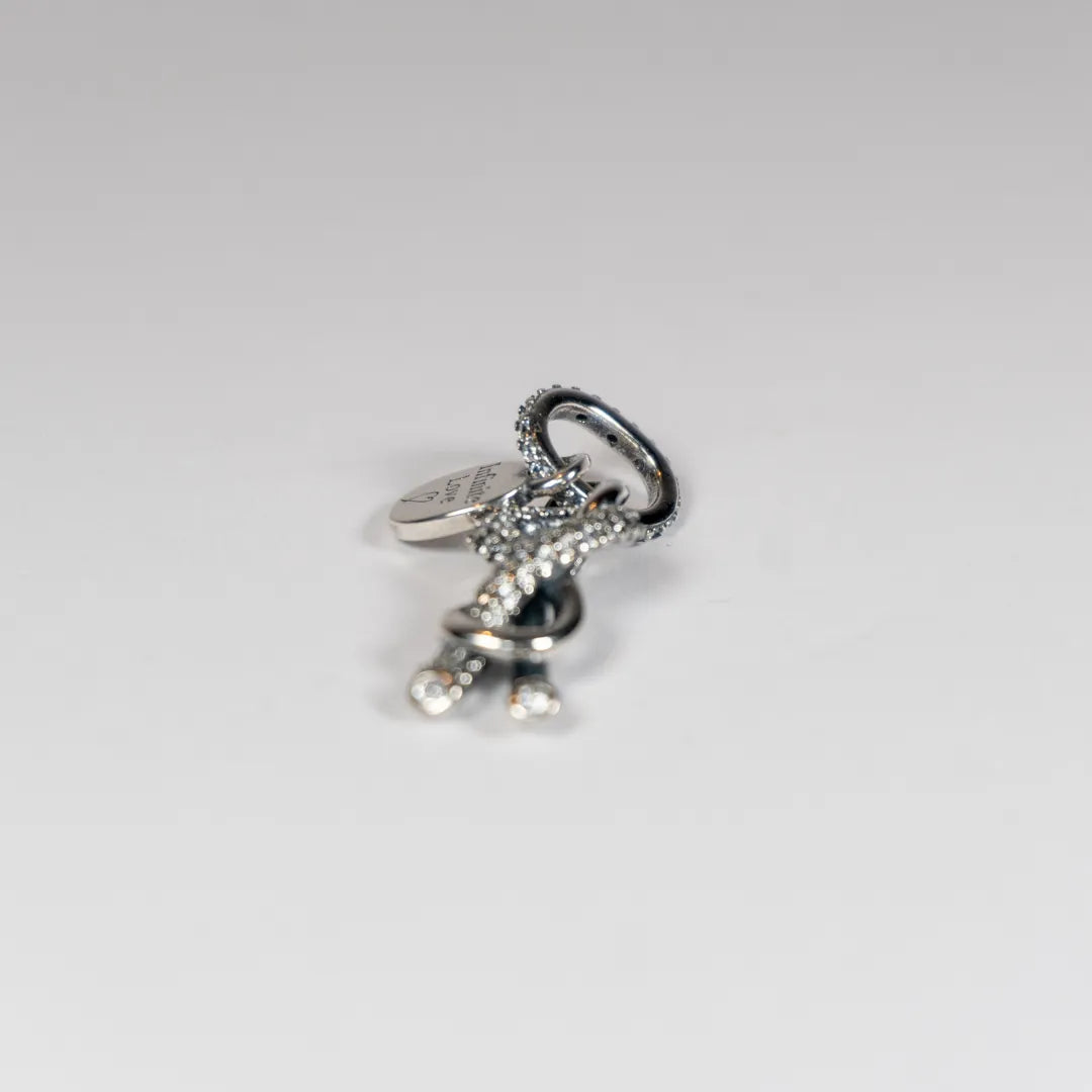 Pandora Viseći Privjesak Pavé Infinity Knot – Čvor Beskonačnosti (Srebro 925)