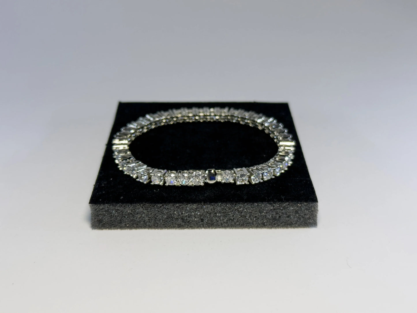Swarovski Matrix Tennis Narukvica (Rhodium Plated, Zirconia)