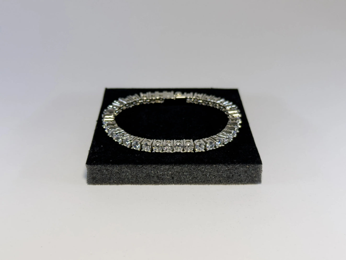 Swarovski Matrix Tennis Narukvica (Rhodium Plated, Zirconia)