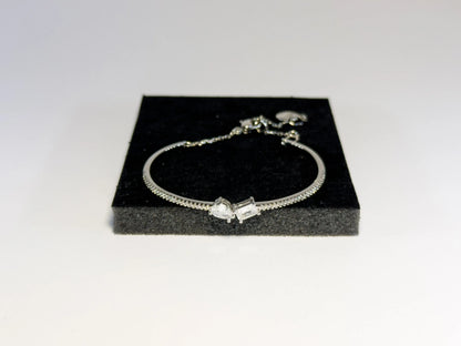 Swarovski  “Mesmera Moi et Toi” Bangle Narukvica (Rhodium Plated, Zirconia)