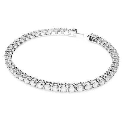 Swarovski Matrix Tennis Narukvica (Rhodium Plated, Zirconia)