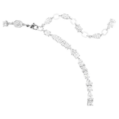 Swarovski Mesmera Ogrlica (Rhodium Plated, Mixed-Cut Zirconia)